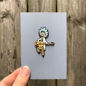 Tiny Rick Pin